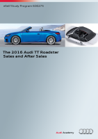 SSP 600275 - The 2016 Audi TT Roadster Sales and After Sales-2